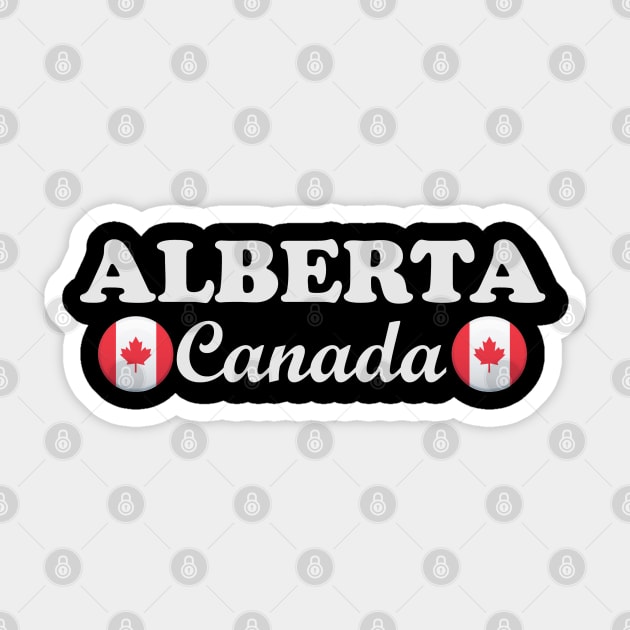 Alberta Canada Sticker by Eric Okore